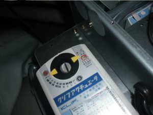 CAVリミットスイッチを調整しました。