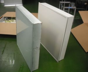 交換する排煙口を並べてみました。